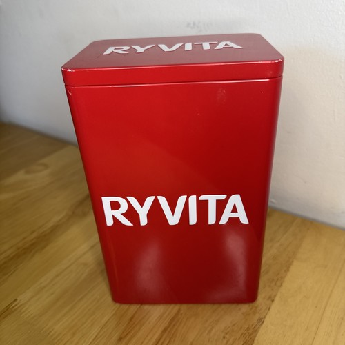 Ryvita red storage - ryvita, tin